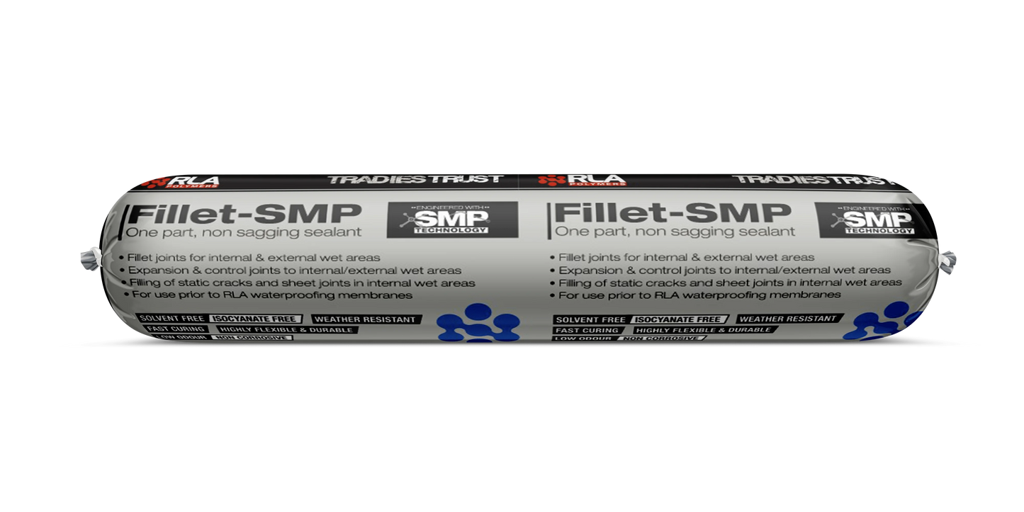 RLA FILLET-SMP is a Low Modulus, Hybrid Polyurethane, flexible joint sealant