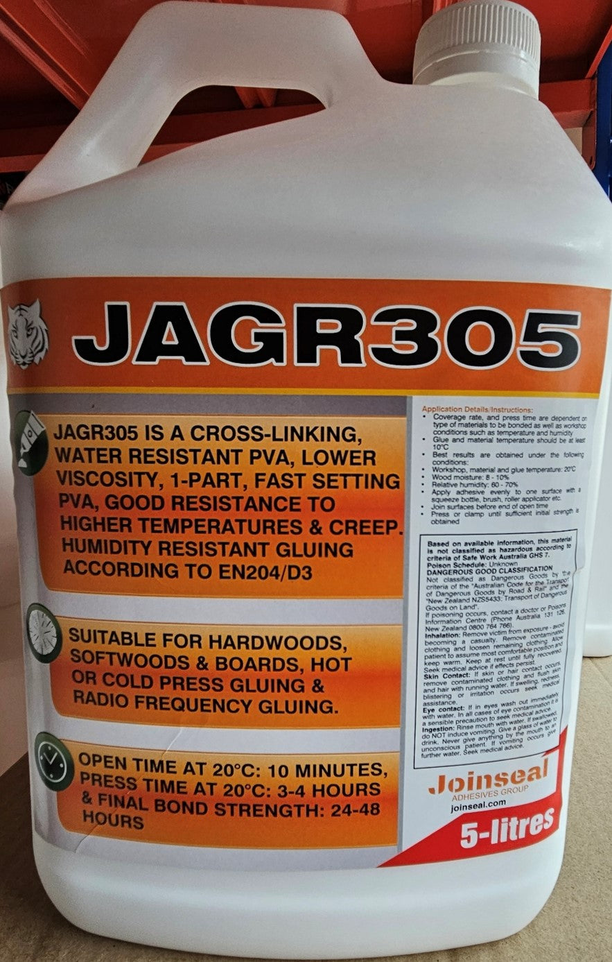 JAGR305-5 Water resistant PVA adhesive