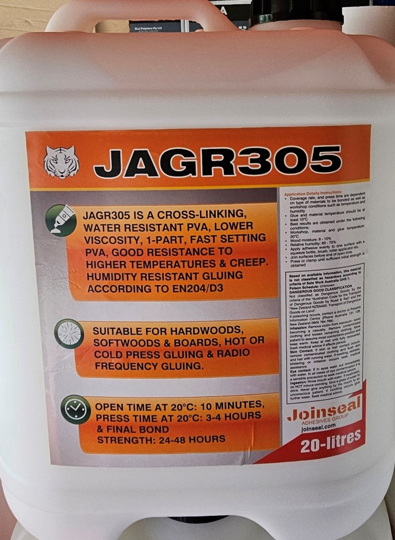 JAGR305-20 Water resistant PVA adhesive