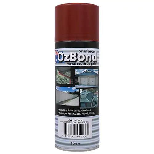 OzBond Metal Paint 5X Red